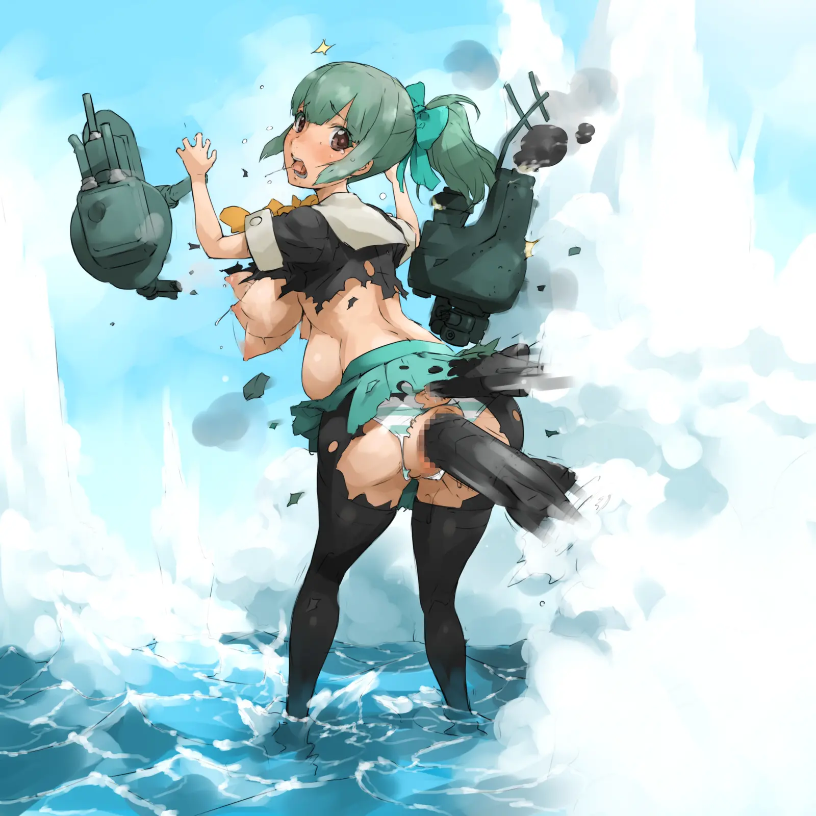 Chou Bakunyuu Ryoujoku Haramashi KanMusume